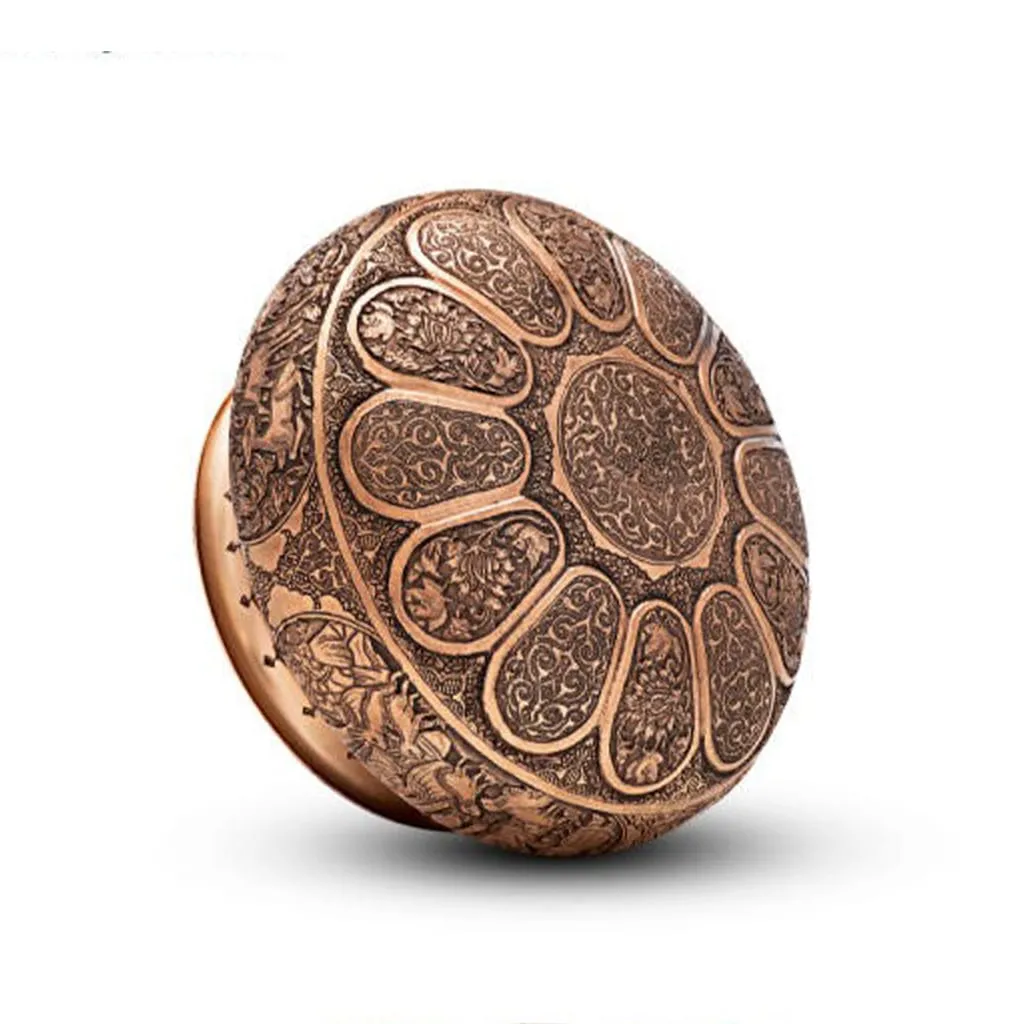 Qalamzani Dakhil - A Festive Copper Masterpiece (Zamineh Por Style) 2 Qalamzani Dakhil - A Festive Copper Masterpiece (Zamineh Por Style)